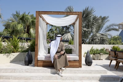 Mohamed Faisal Mostafa is combining his passion for performance with a mission to create new opportunities for the next generation of Emirati filmmakers. Chris Whiteoak / The National