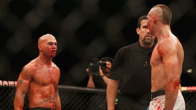 Robbie Lawler's fight against Rory MacDonald at UFC 189 on July 11, 2015 was an instant classic, with Lawler winning by fifth-round TKO. Photo: UFC