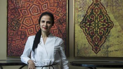 Alia Khan, director of the Islamic Fashion and Design Council. Antonie Robertson / The National