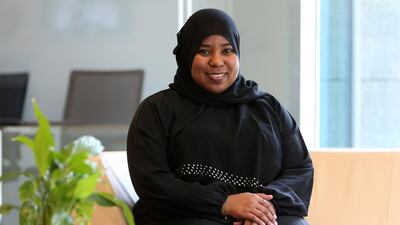 Naeema Muallem, an Emirati nurse at Rashid Hospital in Dubai, loved playing with a first-aid kit as a child. Pawan Singh / The National
