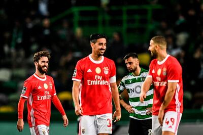 Benfica, in red, have competed for supremacy with fellow Lisbon giants to acquire the best talents and produce them via their academy. AFP