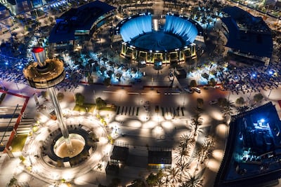 Soaring 55 metres above the ground, Garden in the Sky is an observation tower and “flying park” in one, offering 360-degree views of the wonder-filled 4.38 sqkm Expo 2020 Dubai site. courtesy: Dubai Expo 2020