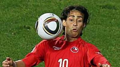 Jorge Valdivia, is successfully orchestrating Chile's attacks in South Africa from midfield.