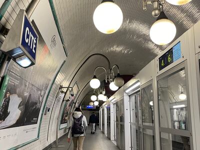 Metro services in Paris are expected to be severely disrupted on Thursday. Hayley Skirka / The National