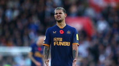 Bruno Guimaraes earns £120,000 a week at Newcastle United. Getty