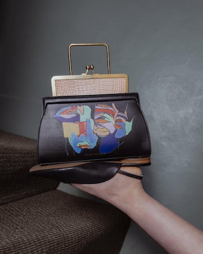 Saudi Arabian bag designer Dania Shinkar has been nominated in the Accessories category at the 2021 Fashion Trust Arabia Awards. Courtesy Dania Shinkar