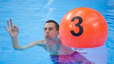 Branko Petrovic dedicated this Fazza Championship for Freediving victory to his family after closing out an expected win at the Hamdan Sports Complex over the weekend. Courtesy Hamdan Bin Mohammed Heritage Center