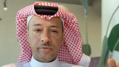 Fares Abu Batin went into a coma following an accident in September 2019. Photo: Al Arabiya