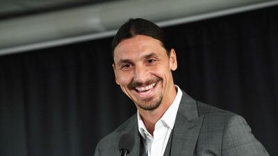 Zlatan Ibrahimovic. AFP