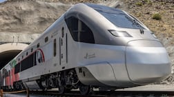 The Etihad Rail station in Fujairah. Antonie Robertson/The National