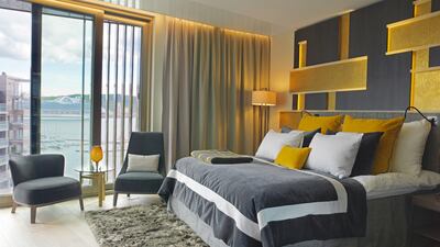 A superior room at The Thief hotel in Oslo, Norway. Courtesy The Thief