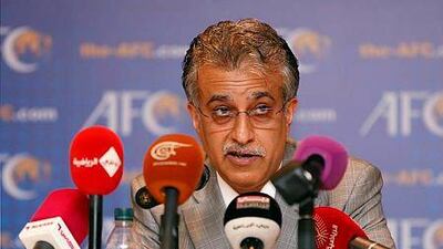 Asian Football Confederation (AFC) president Sheikh Salman Bin Ebrahim Al Khalifa said Fifa president Sepp Blatter "has always been supportive of Asia and has placed great importance in the development of Asian football through various Fifa programmes”. REUTERS/Bazuki Muhammad