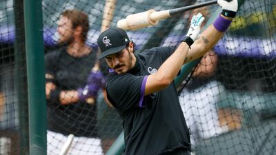 8) Nolan Arenado (baseball/Colorado Rockies) - $260m over eight years. AP Photo