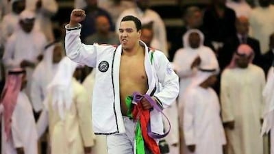 Faisal Al Ketbi took the gold Saturday night at the World Professional Jiu-Jitsu Championship in Abu Dhabi. And with so many Emirati youth taking up the sport it is likely the UAE will see more success in jiu-jitsu down the road.
