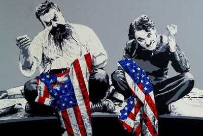 'Recovery Plan' by Thierry Guetta (aka Mr Brainwash), who featured in 'Exit Through The Gift Shop', a film by the British graffiti artist Banksy.