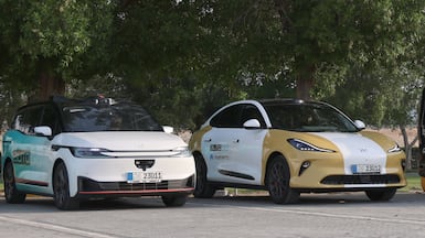 The launch of the registration-plate scheme follows the opening a central control room dedicated to managing and monitoring autonomous vehicles. Photo: Abu Dhabi Media Office