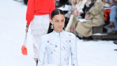 Karl Lagerfeld's last collection for Chanel Fall/Winter 2019/20 women's collection at Paris Fashion Week. Photo: Getty