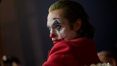 Joaquin Phoenix in a scene from 'Joker'. AP