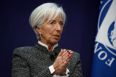 If Christine Lagarde took the role, she would become the first woman to head the ECB. Yoan Valat / EPA