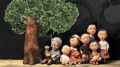 'A tree and a Boy' Courtesy Louvre Abu Dhabi