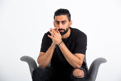 Anas Bukhash is the host of '#ABtalks'. Photo: Anas Bukhash