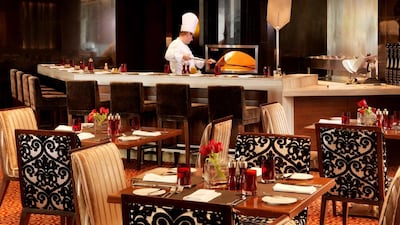 Frankie’s Italian Restaurant at the Fairmont Bab Al Bahr in Abu Dhabi. Courtesy Frankie’s Italian Restaurant