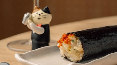 The restaurant's name means 'fingers' in Japanese. Photo: Yubi