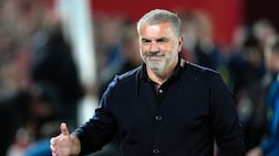 Ange Postecoglou has a reputation for delivering trophies, but he will need to show that quickly at Al Nassr. EPA