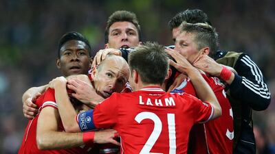 Philipp Lam and Bayern Munich currently have a 10-point lead at the top of the Bundesliga over Bayer Leverkusen. Alex Livesey / Getty Images