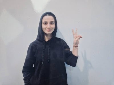 Teuta Hoxha was admitted to hospital last month, 32 days into her hunger strike