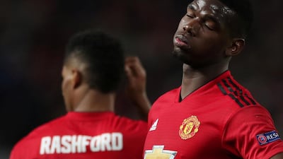 Manchester United midfielder Paul Pogba.