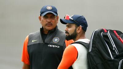Ravi Shastri formed a successful partnership as coach with Virat Kohli. Reuters
