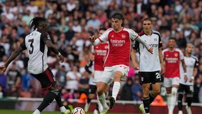 Kai Havertz 5: Certainly better playing in deeper attacking role running forward rather than having back to goal up front but still looks short of confidence and crowd were starting to lose patience with German before his second-half substitution. AP