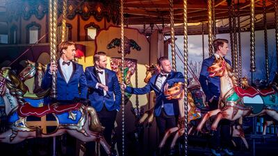 The Jersey Quartet are coming to Dubai for a one-off show on December 14. Supplied photo