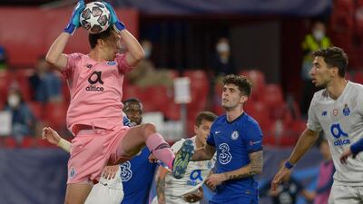 FC Porto's Argentine goalkeeper Agustin Marchesin. AFP