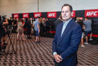 UFC Chief Operating Officer Lawrence Epstein. Victor Besa / The National