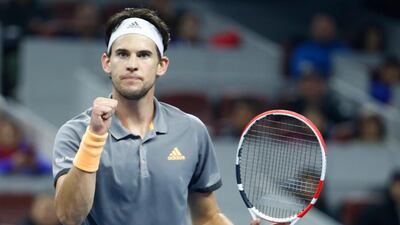 Dominic Thiem won his fourth title of the season at the China Open in Beijing. EPA