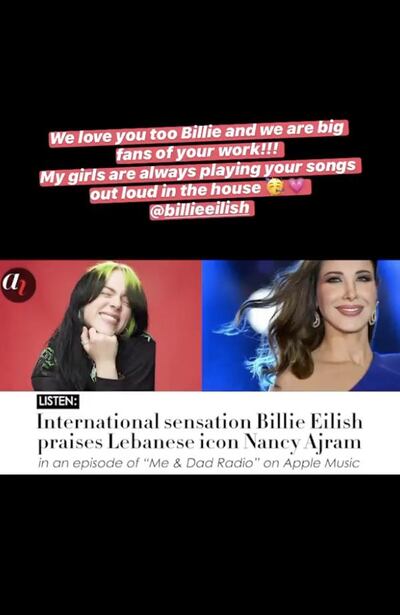 Instagram / Nancy Ajram