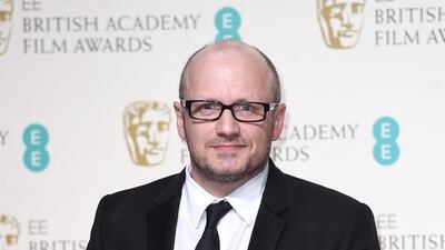 Lenny Abrahamson, accepting the Best Actress award on behalf of Brie Larson for ‘Room’ poses in the winners room. Ian Gavan / Getty Images