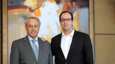 Tony Jashanmal, left, and his son, Narain, represent the third and fourth generation of their company. Its constitution dictates that the chief executive cannot be family member.