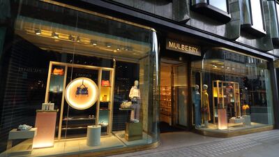 Mulberry says its flagship store on Bond Street is struggling after the UK government ended VAT-free shopping. Photo: Sopa