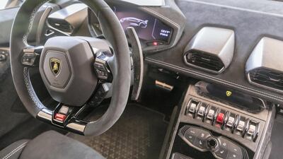 As well as owning a Lamborghini, Al Shamsi is a member of the carmaker's Female Advisory Board. Antonie Robertson / The National