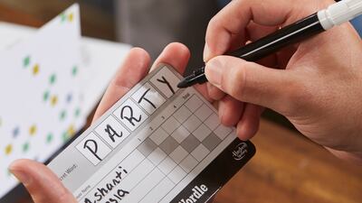 Players can also switch up the gameplay with four different ways to Wordle: classic play, fast, timed or teams. Photo: Hasbro