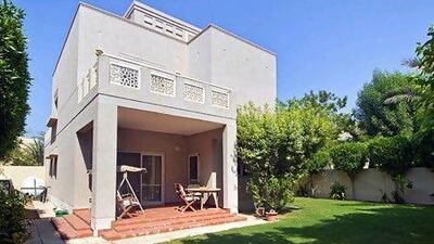 Dubai // This fully-furnished house in the Meadows has 3,089 sq-feet and includes a family room and a separate maid's room, a private landscaped garden and access to community facilities. Price: Dh3.7m (Photo: Better Homes)