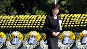 Japanese Prime Minister Sanae Takaichi marks the 81st anniversary of the US atomic bombing of Hiroshima, which killed more than 100,000 people, at the city's Peace Memorial Park. EPA