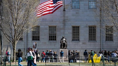 US President Donald Trump's administration on Thursday revoked Harvard's right to enrol foreign students. AFP