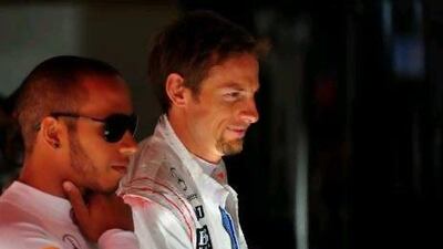Jenson Button, right, does not think it is necessary yet for him to have to play a support role to McLaren-Mercedes teammate Jenson Button.