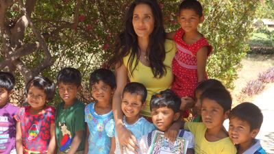 She has described the visit as one of her life’s “seminal moments”. Photo: Shanti Bhavan Children's Project