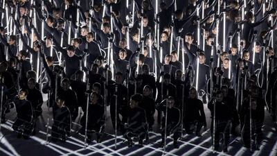 Artists perform during the Opening Ceremony in the Maracana Stadium, at the Summer Paralympics Rio 2016 in Brazil. EPA