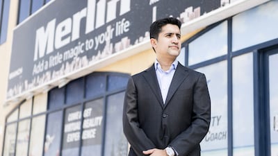Rohit Bachani, co-founder of Merlin Digital. Reem Mohammed / The National
